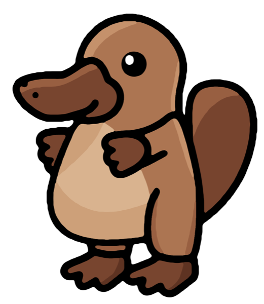 Platypus Reviews mascot, a cartoon platypus