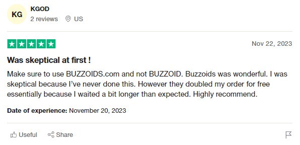 buzzoid positive review