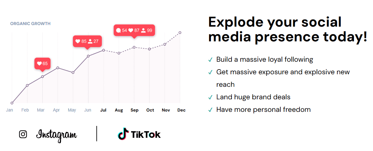 Trusy Social organic growth