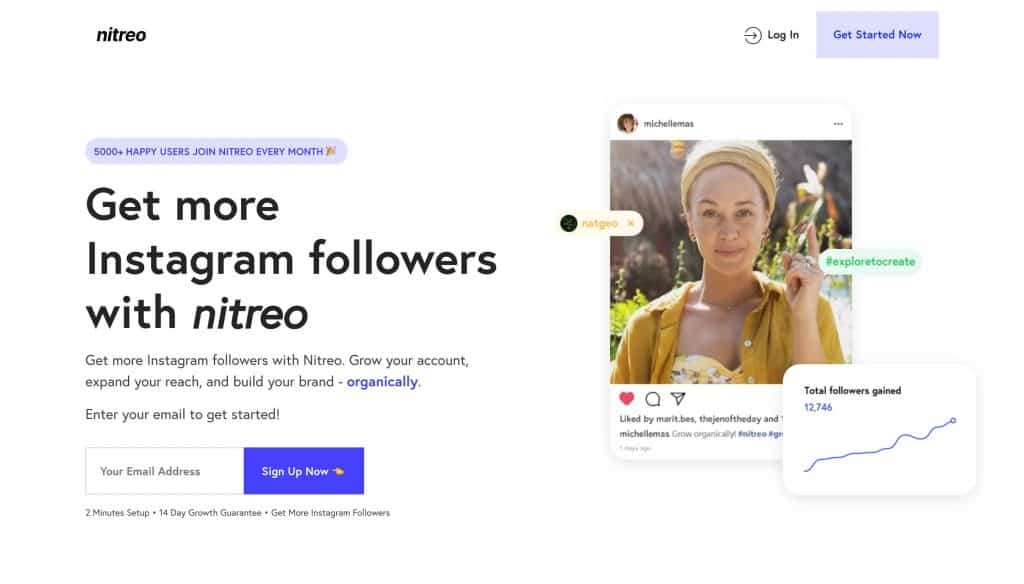 instagram growth services - nitreo