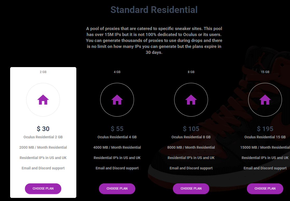 An image of Oculus Proxies’ residential plans