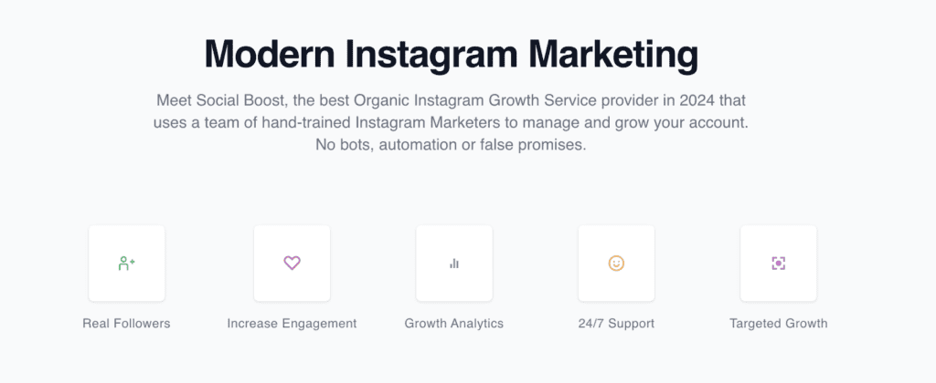 modern instagram marketing 