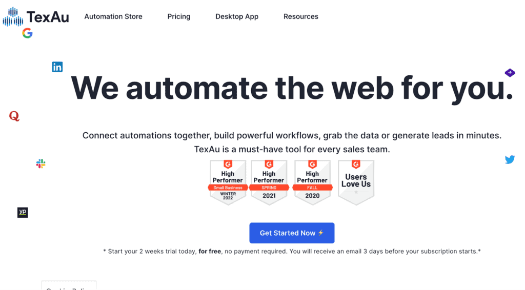 texau- linkedin automations. 