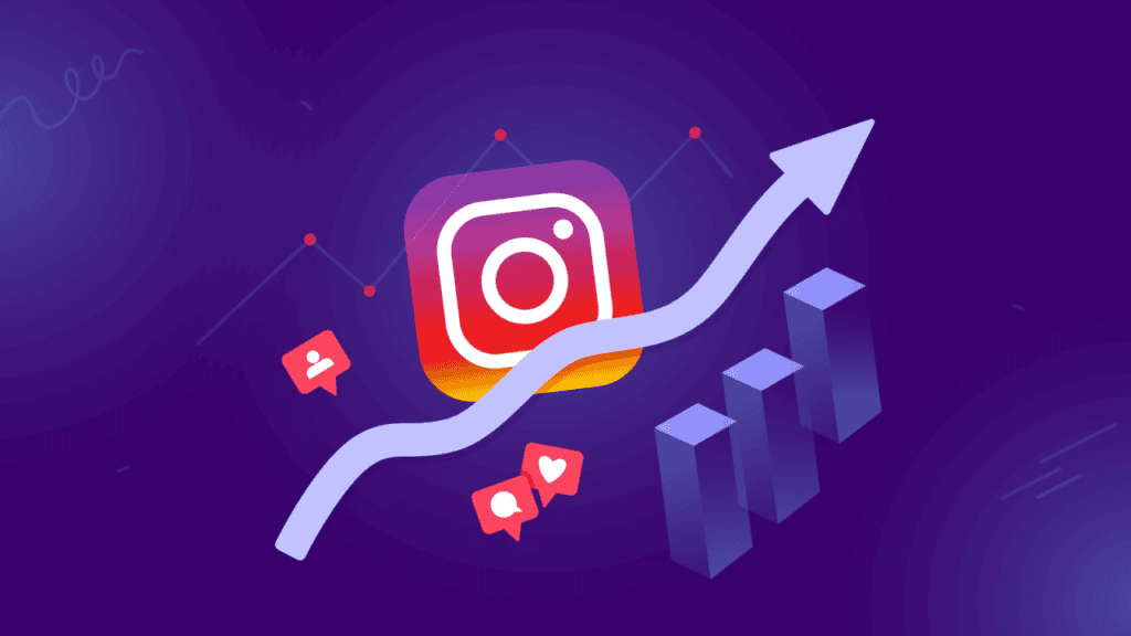 Image showing instagram growth