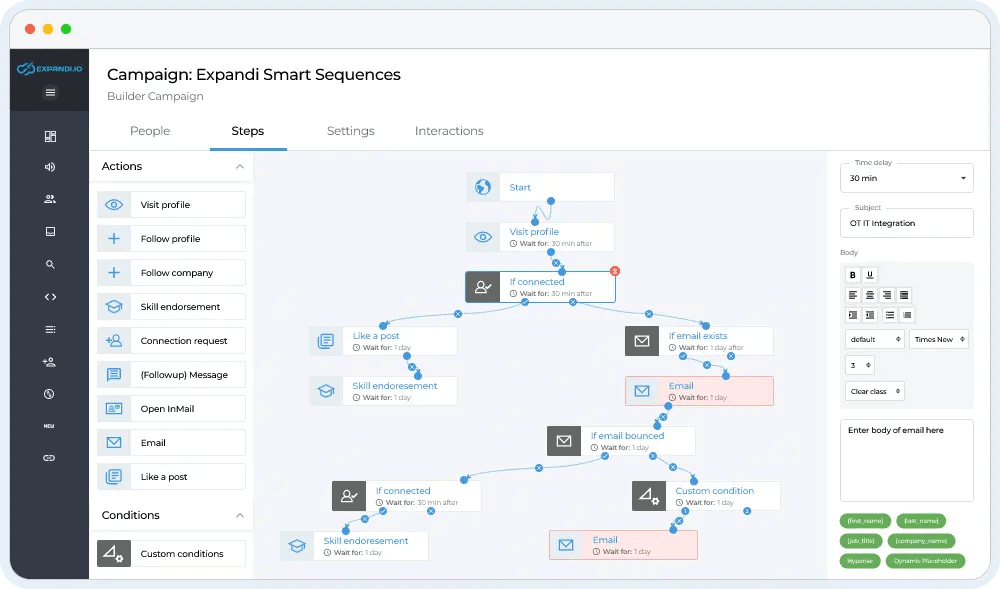 expandi LinkedIn automation tool